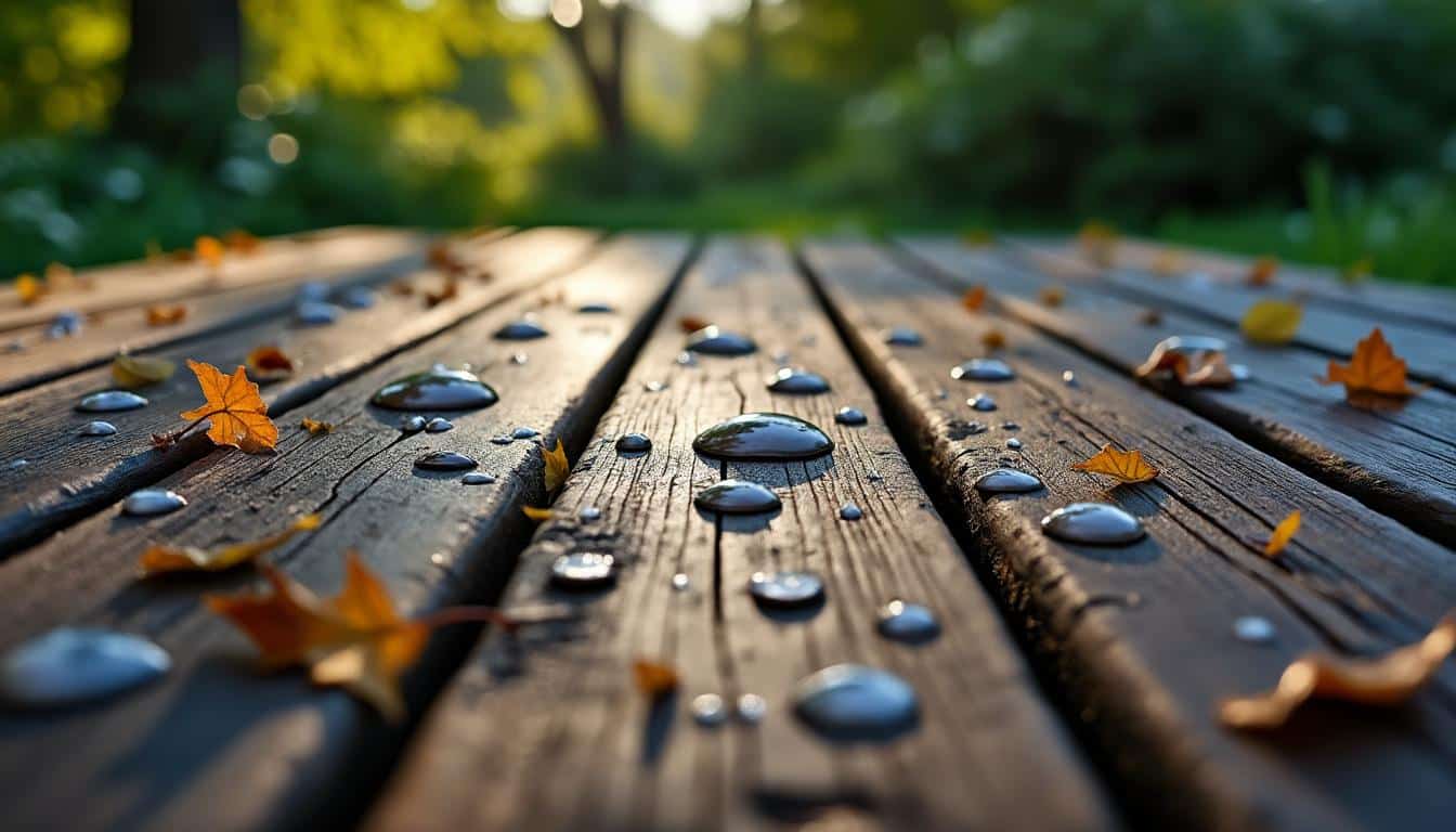 Guide d’entretien d’un treillis de jardin en bois humide