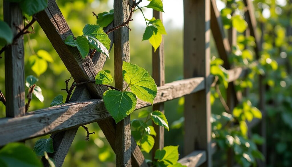 Gérer le lierre envahissant sur un treillis de jardin