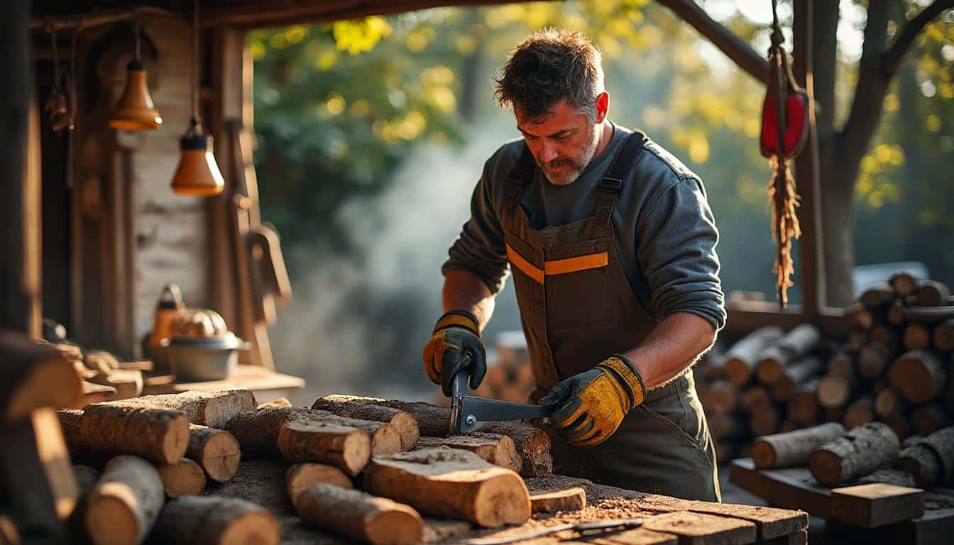 Scie à bois de chauffage : guide complet pour bien choisir et scier