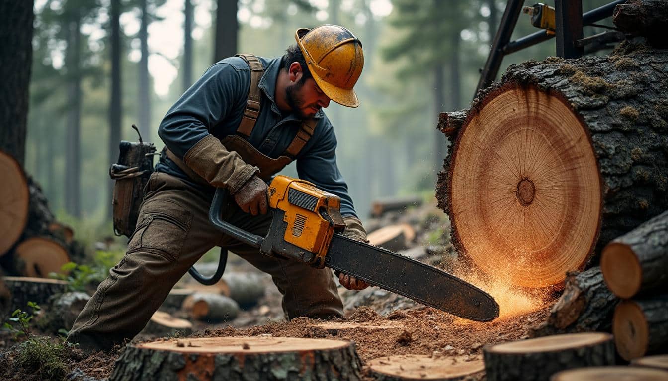 Scie à grume : guide complet pour un sciage précis et sécurisé