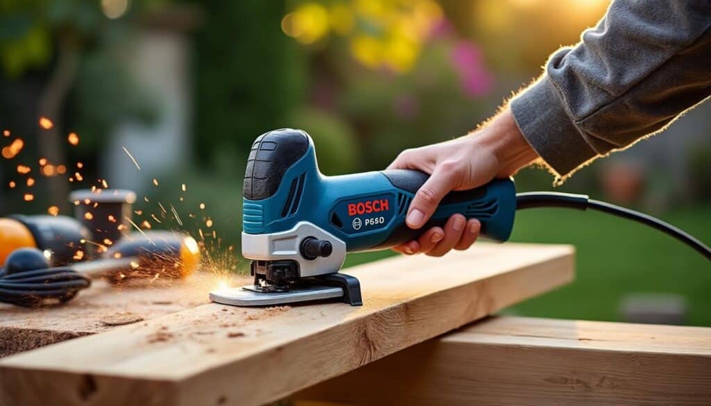 Bosch PST 650 scie sauteuse : précision et maniabilité pour vos découpes