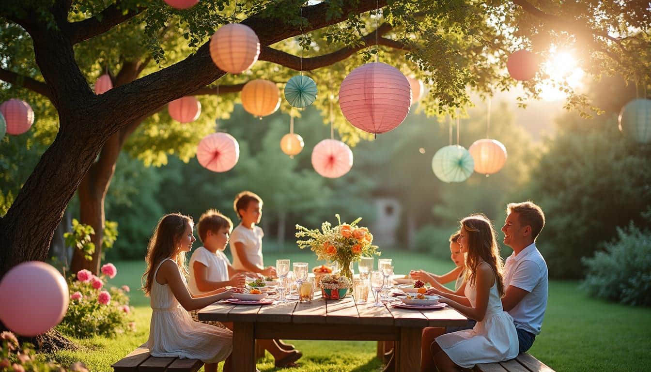 Décoration d’anniversaire en extérieur : idées pour une fête réussie