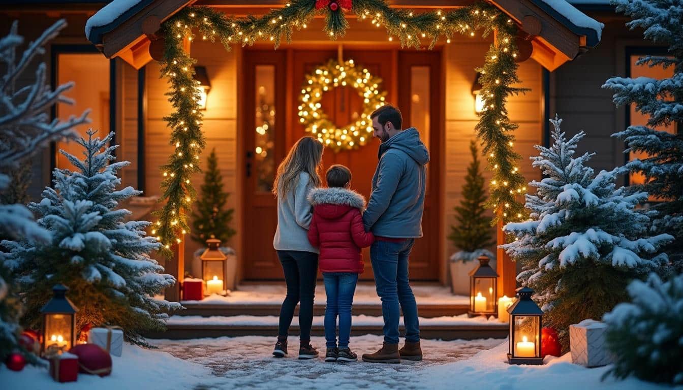 Illustration: Sublimer l’extérieur de votre maison avec des idées de décoration de Noël