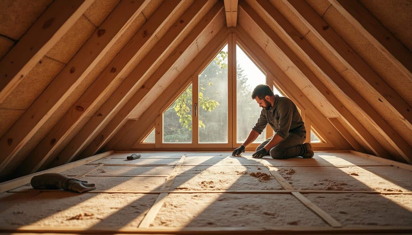 Illustration: Comprendre les méthodes efficaces pour l’isolation sur la charpente