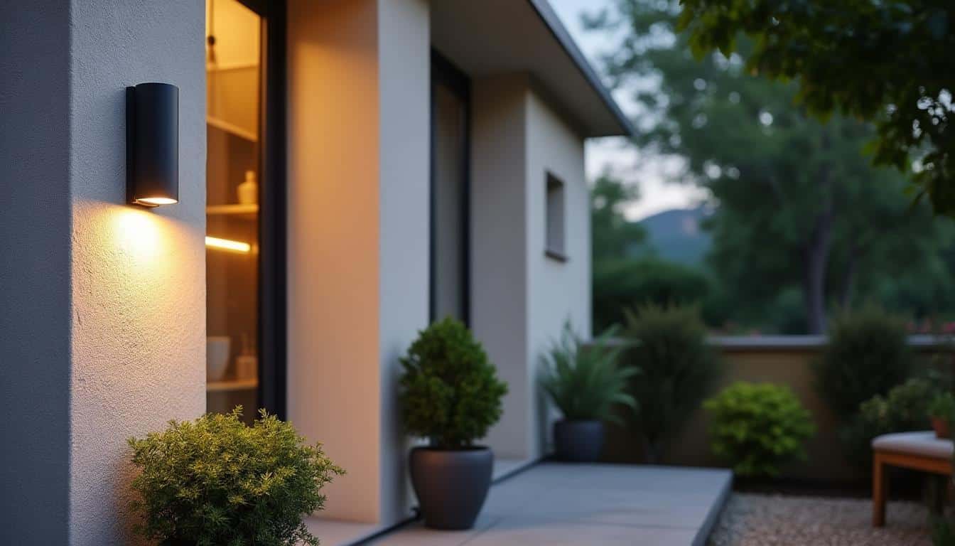 Applique murale avec détecteur de mouvement : confort et sécurité