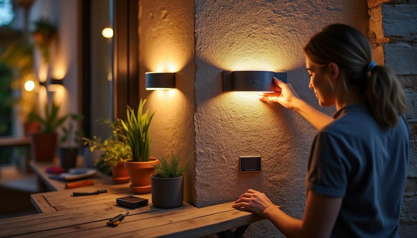 Illustration: Comment fonctionnent les appliques murales sans alimentation électrique ?