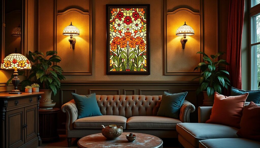 Appliques murales Tiffany : élégance et lumière colorée pour votre intérieur
