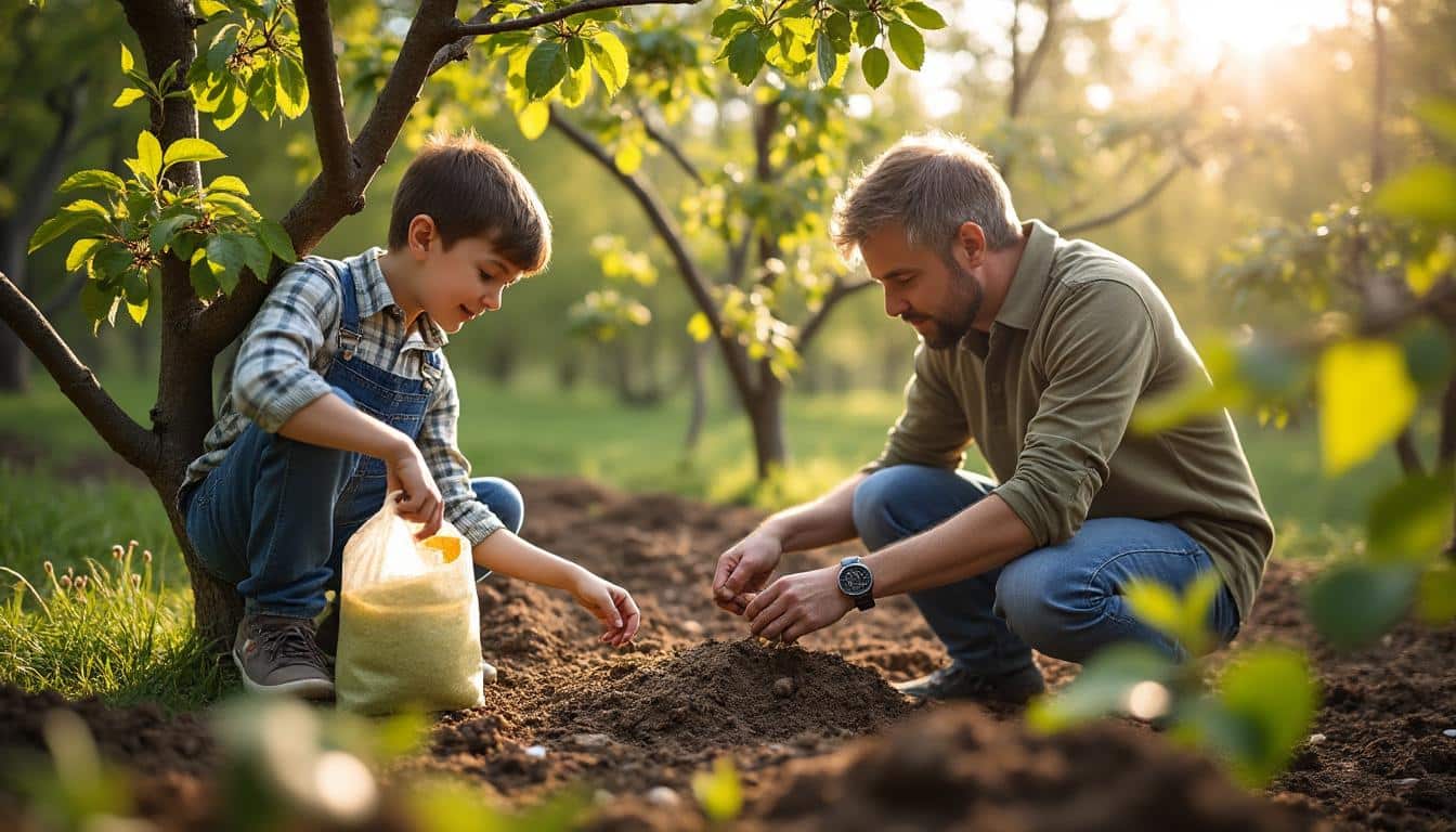 Illustration: Pourquoi bien nourrir vos arbres fruitiers pour assurer leur croissance et leur production ?