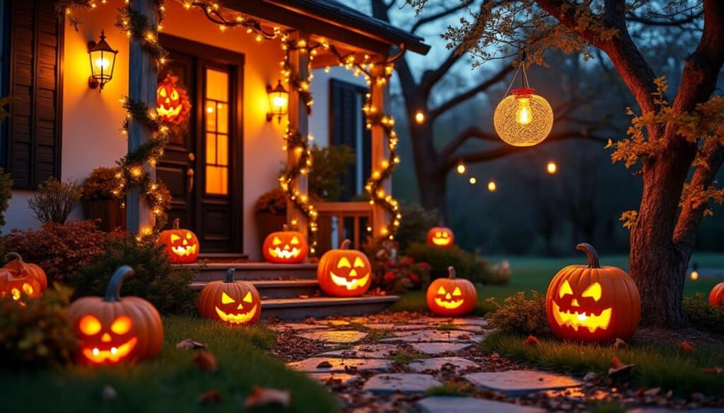 Décor Halloween en extérieur : 10 idées pour un jardin effrayant
