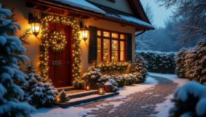 Décoration de Noël pour l’extérieur de maison : idées et astuces