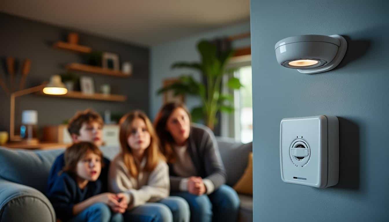 Illustration: Comprendre le rôle essentiel du détecteur de fumée dans la sécurité domestique