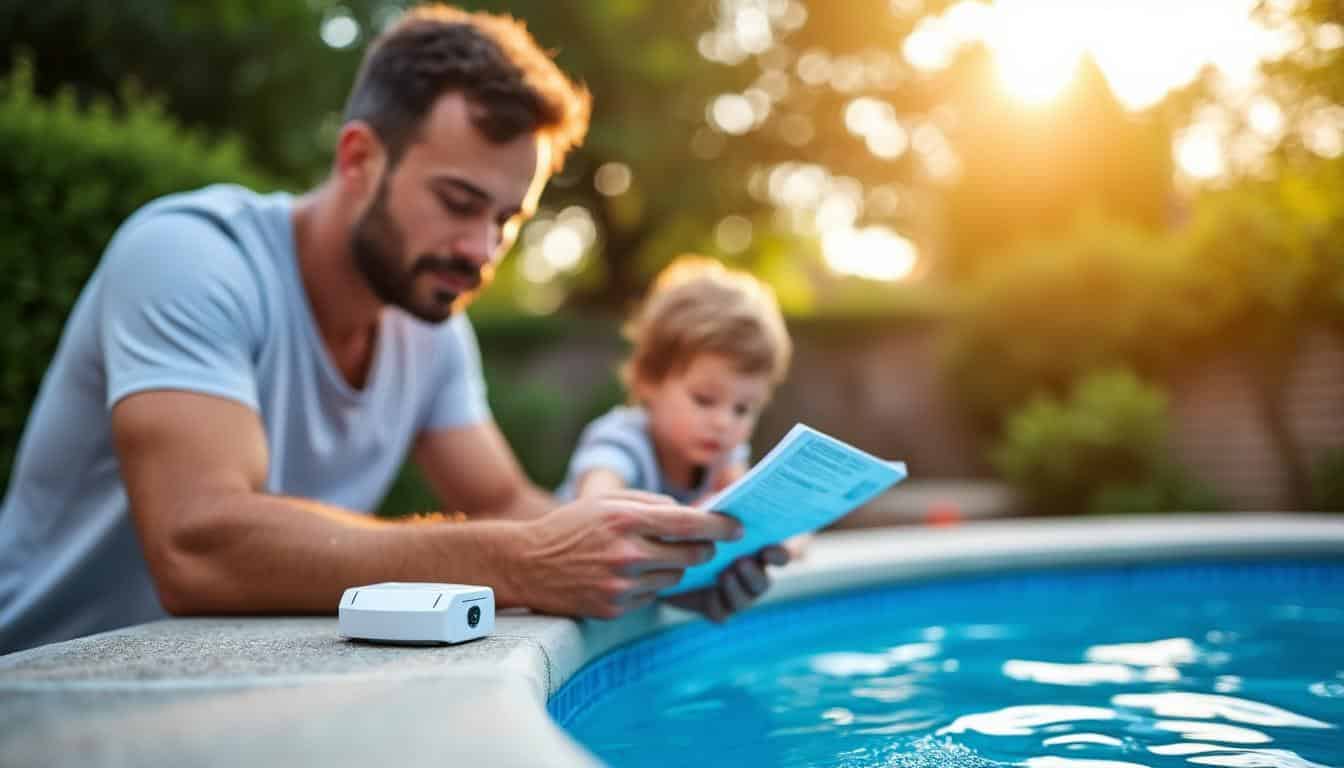Illustration: Pourquoi respecter la réglementation française pour une alarme piscine conforme ?