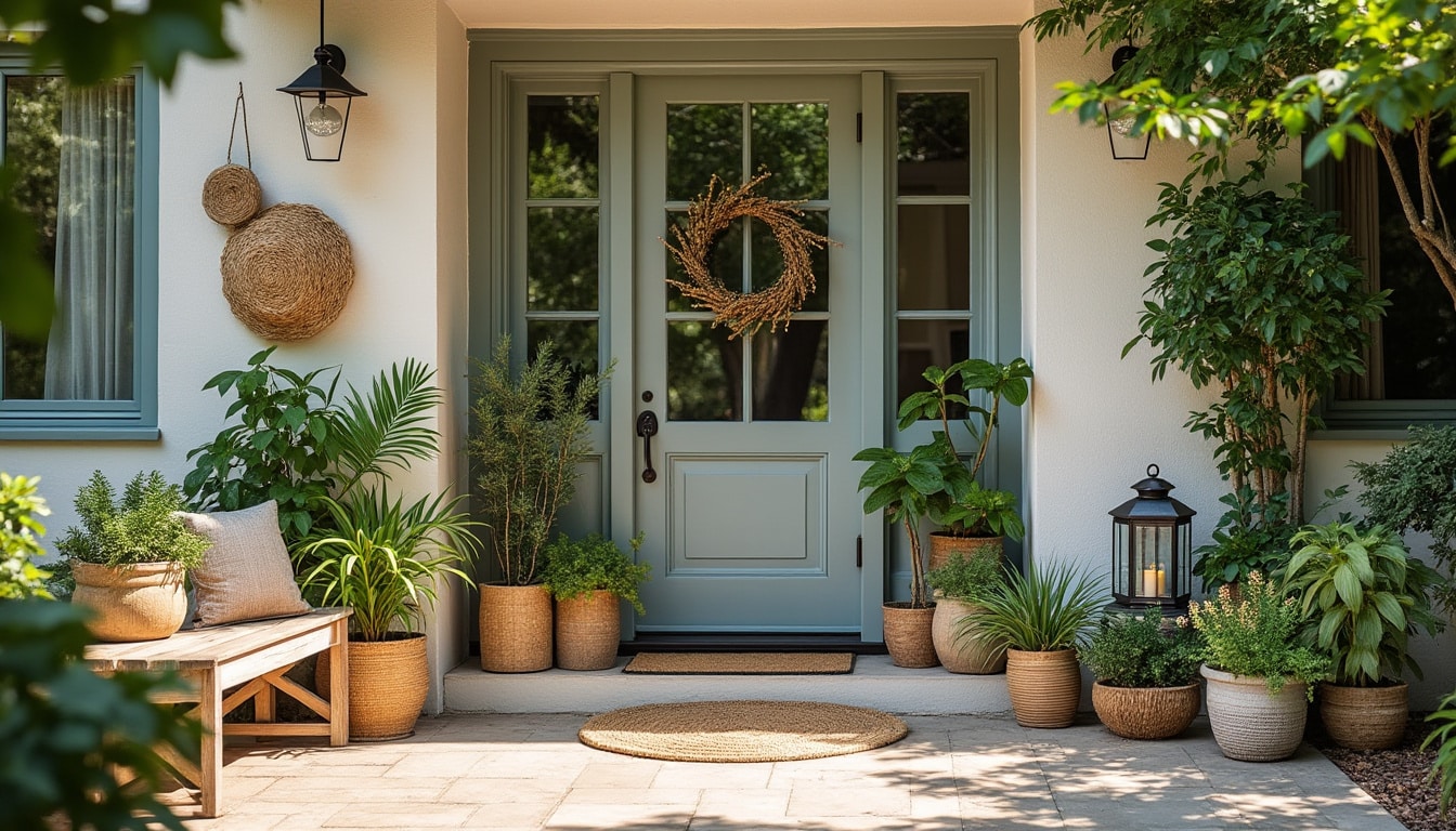 Déco de l’entrée de maison en extérieur : idées et conseils pratiques