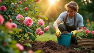Engrais naturel pour rosier : conseils pour une floraison éclatante