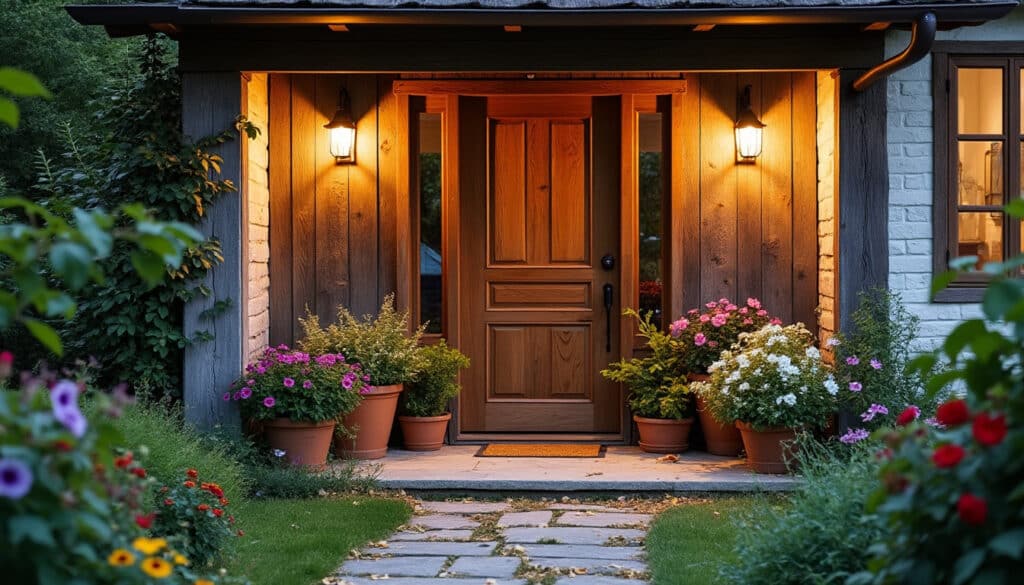 Entrée de maison extérieure : idées et conseils pour un accueil réussi