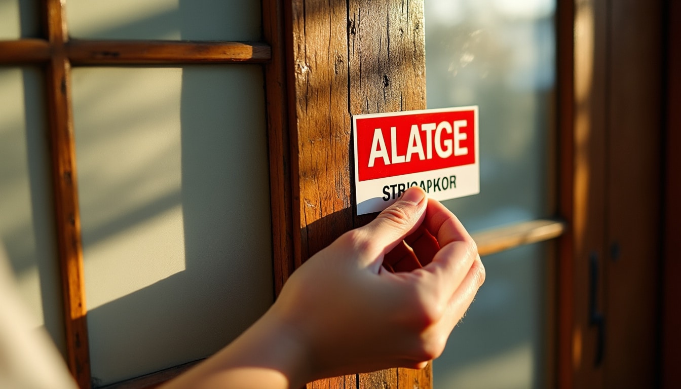 Étiquette d’alarme : guide complet pour renforcer votre sécurité
