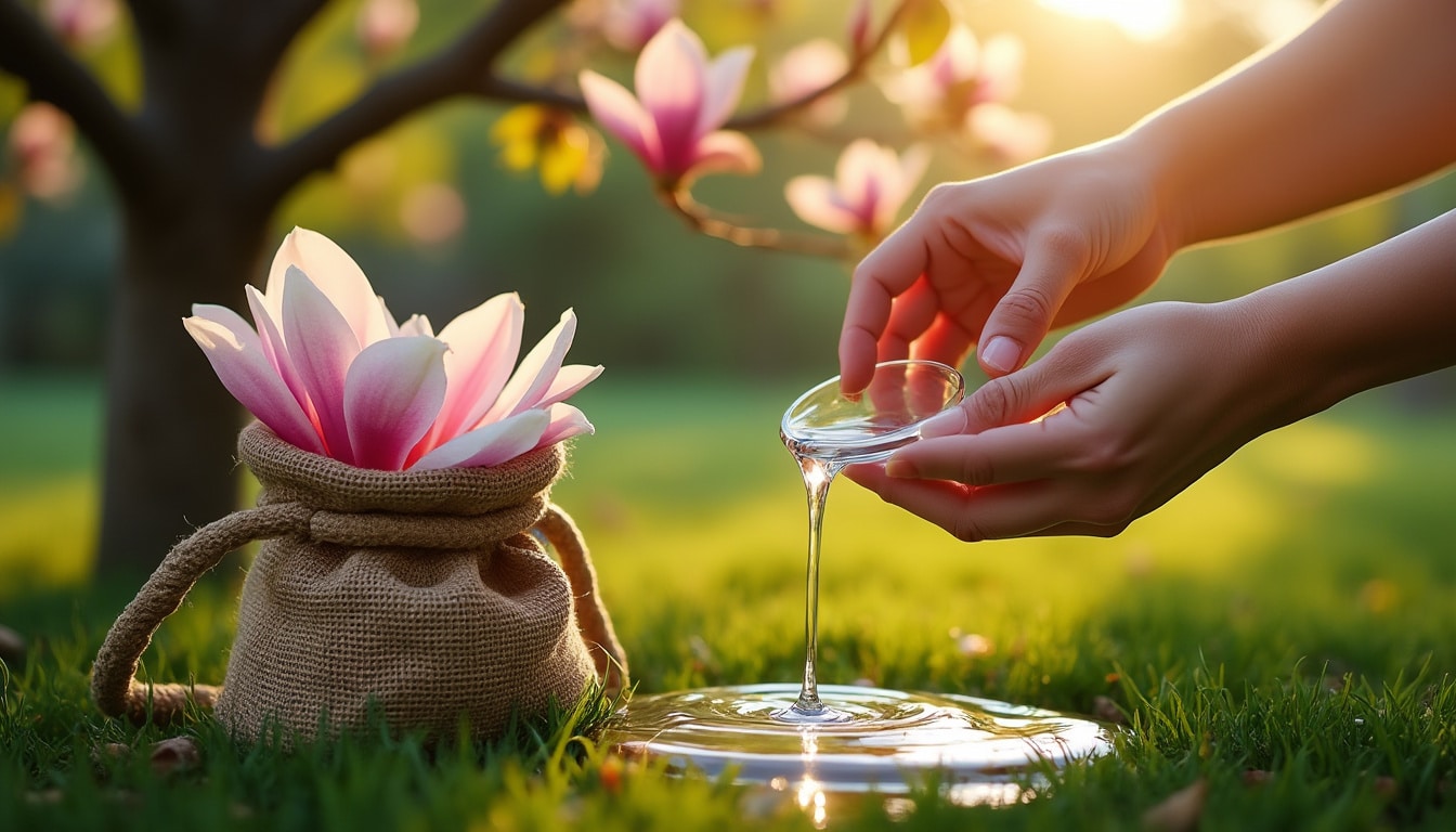 Engrais pour magnolias : conseils pour une floraison éclatante