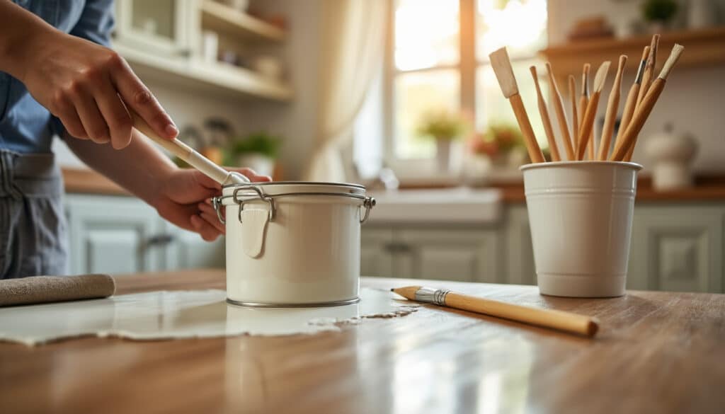 Peinture des meubles de cuisine : guide complet pour une rénovation réussie