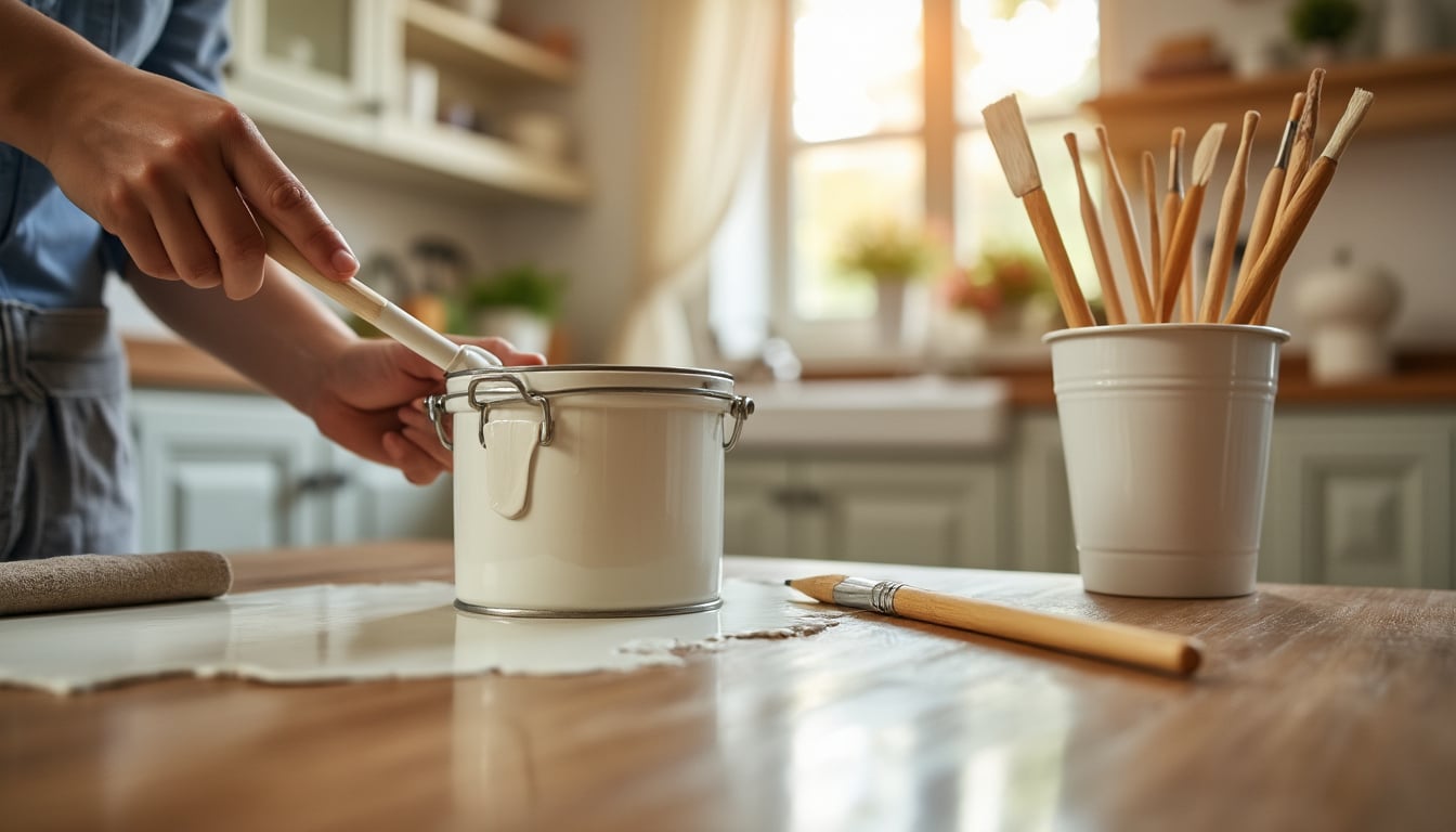 Peinture des meubles de cuisine : guide complet pour une rénovation réussie