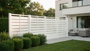 Clôture brise-vue en PVC : bien choisir son modèle
